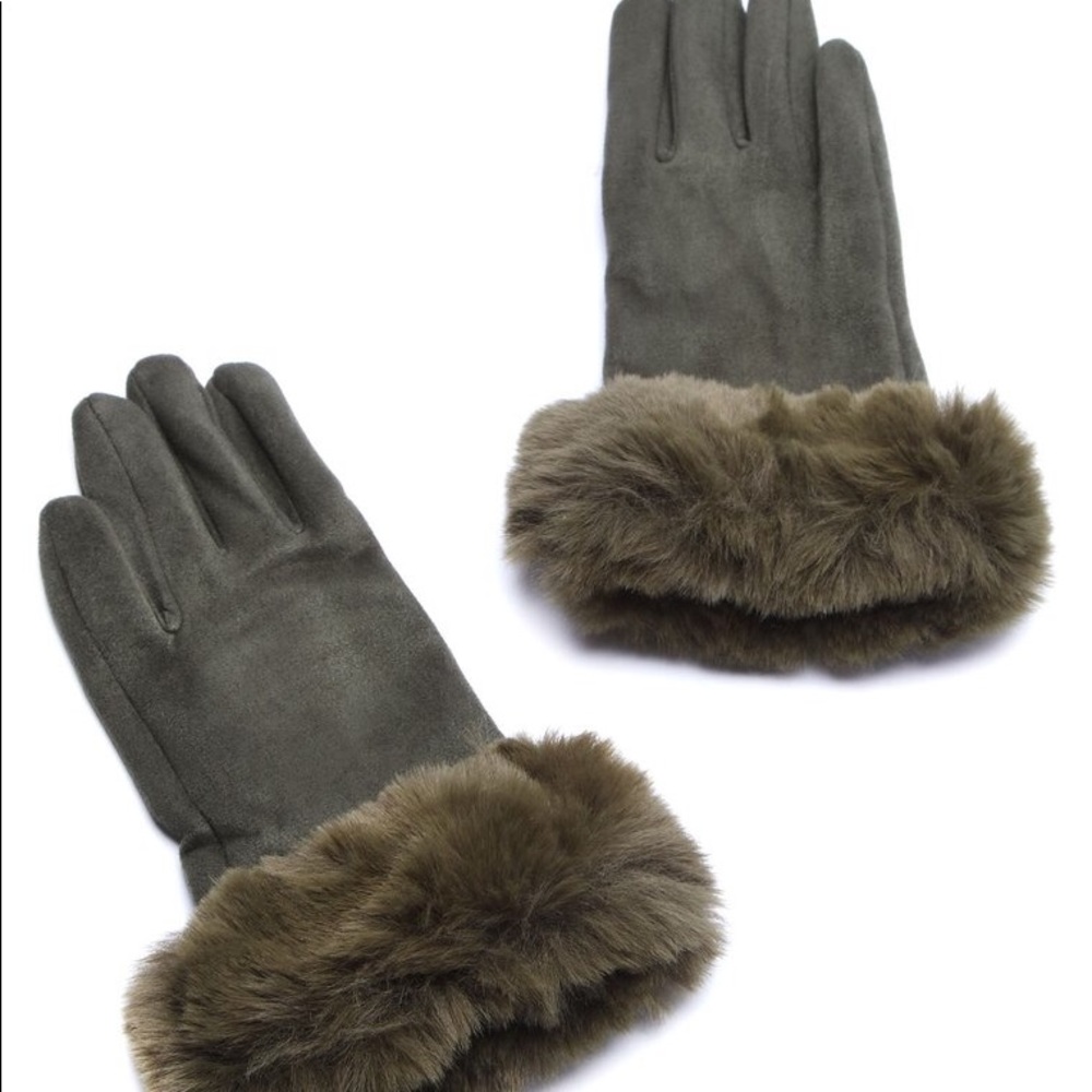 🛑 Fashion Nova Olive gloves.